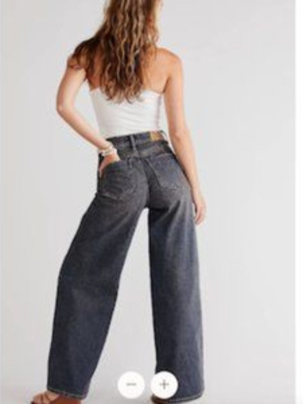 NWT Free People ~CRVY Gia Wide Leg Jeans ~ We The Free ~ 30 ~ $128 ~ SOLD OUT!!!